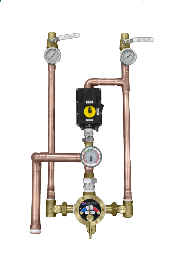 Preassembled Blending Valve Systems Isopure Corp.