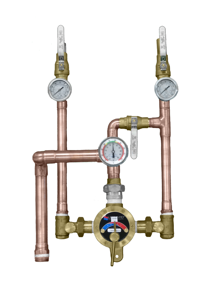 Preassembled Blending Valve Systems Isopure Corp.